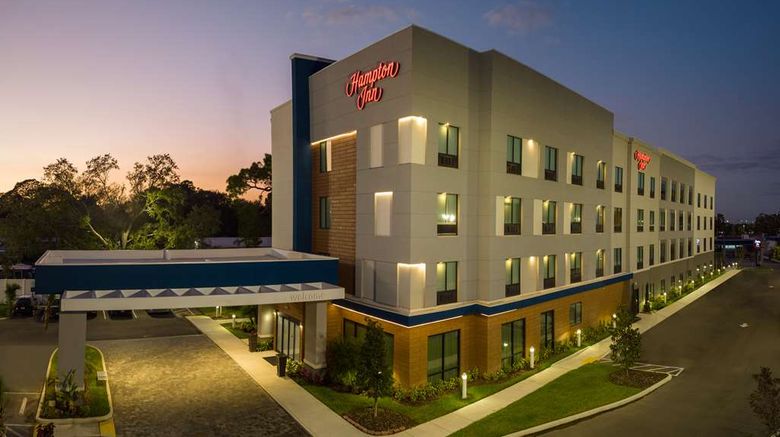 Hampton Inn Pinellas Park St Petersburg Exterior. Images powered by <a href="https://iceportal.shijigroup.com" target="_blank" rel="noopener">Ice Portal</a>.