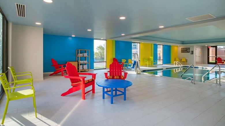 <b>Home2 Suites by Hilton I-80 at 72nd St Pool</b>. Images powered by <a href="https://iceportal.shijigroup.com/" title="IcePortal" target="_blank">IcePortal</a>.