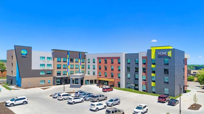 Home2 Suites by Hilton I-80 at 72nd St Exterior. Images powered by <a href="https://iceportal.shijigroup.com" target="_blank" rel="noopener">Ice Portal</a>.