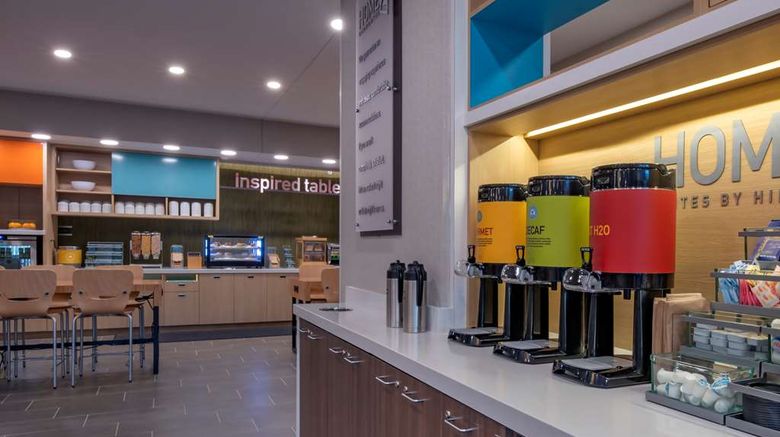 <b>Home2 Suites by Hilton I-80 at 72nd St Restaurant</b>. Images powered by <a href="https://iceportal.shijigroup.com/" title="IcePortal" target="_blank">IcePortal</a>.