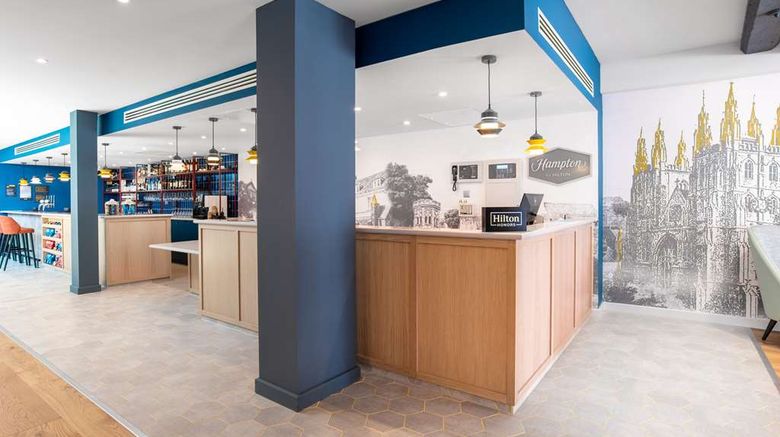 <b>Hampton by Hilton Canterbury Lobby</b>. Images powered by <a href="https://iceportal.shijigroup.com/" title="IcePortal" target="_blank">IcePortal</a>.