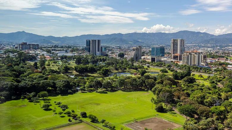 <b>Hilton San Jose La Sabana Exterior</b>. Images powered by <a href="https://iceportal.shijigroup.com/" title="IcePortal" target="_blank">IcePortal</a>.