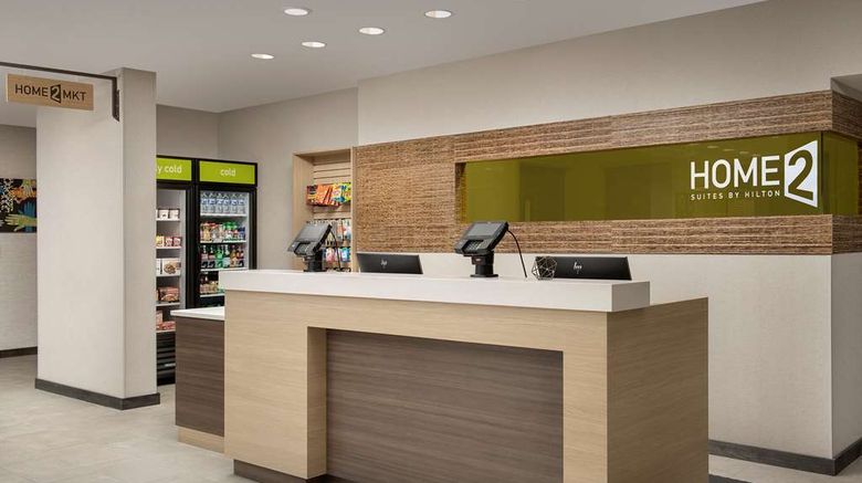 <b>Home2 Suites by Hilton Westshore Airport Lobby</b>. Images powered by <a href="https://iceportal.shijigroup.com/" title="IcePortal" target="_blank">IcePortal</a>.