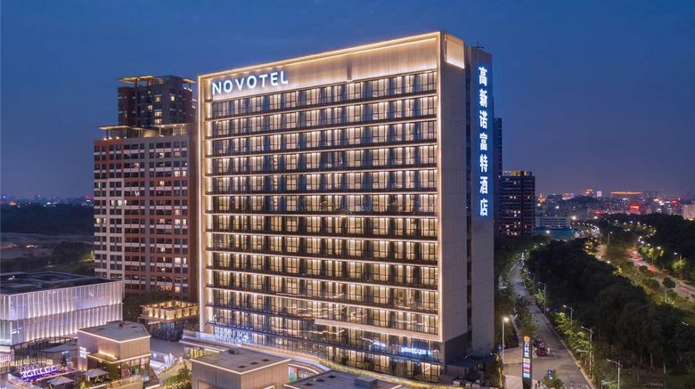 Novotel Dongguan Songshan Lake Exterior. Images powered by <a href="https://iceportal.shijigroup.com" target="_blank" rel="noopener">Ice Portal</a>.
