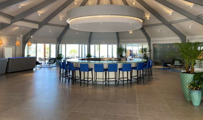Divi Carina Bay Resort & Casino Lobby