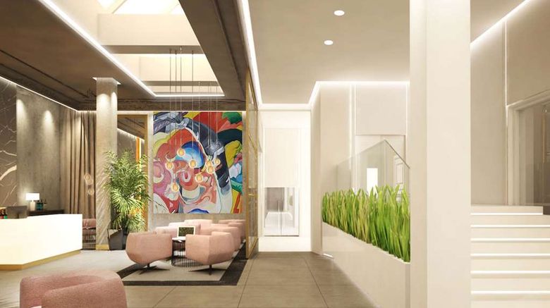 <b>Grand Focus Hotel Szczecin Lobby</b>. Images powered by <a href="https://iceportal.shijigroup.com/" title="IcePortal" target="_blank">IcePortal</a>.