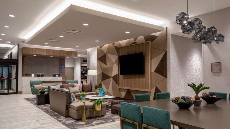 Hilton Garden Inn Albuquerque Downtown Lobby