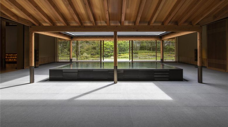 <b>ROKU KYOTO, LXR Hotels & Resort Lobby</b>. Images powered by <a href="https://iceportal.shijigroup.com/" title="IcePortal" target="_blank">IcePortal</a>.
