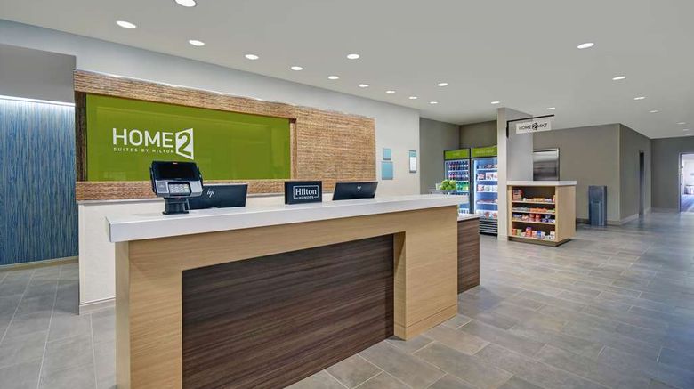 <b>Home2 Suites by Hilton Blacksburg Lobby</b>. Images powered by <a href="https://iceportal.shijigroup.com/" title="IcePortal" target="_blank">IcePortal</a>.
