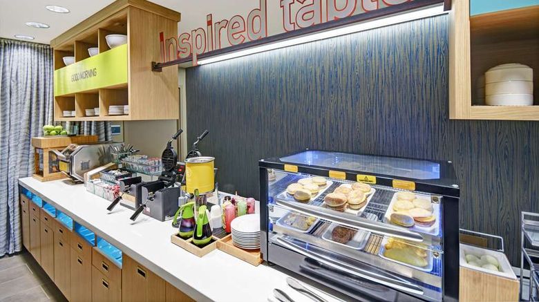 <b>Home2 Suites by Hilton Blacksburg Restaurant</b>. Images powered by <a href="https://iceportal.shijigroup.com/" title="IcePortal" target="_blank">IcePortal</a>.