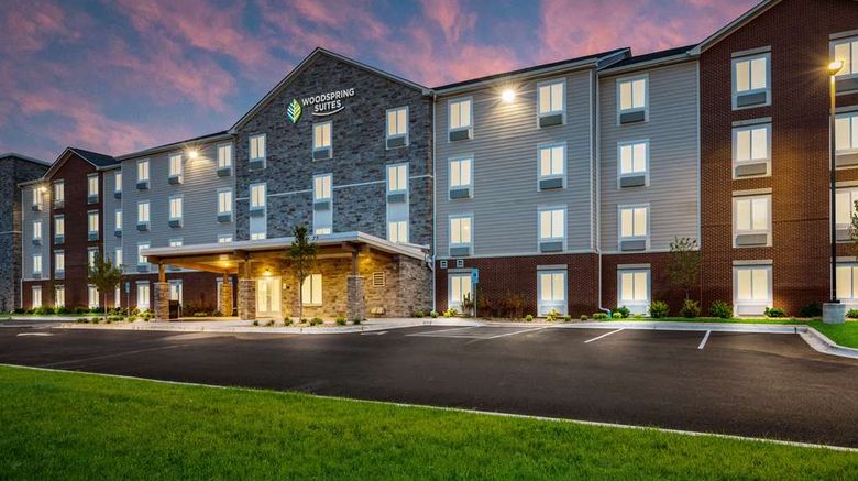 <b>WoodSpring Suites Elgin-Chicago Exterior</b>. Images powered by <a href="https://iceportal.shijigroup.com/" title="IcePortal" target="_blank">IcePortal</a>.
