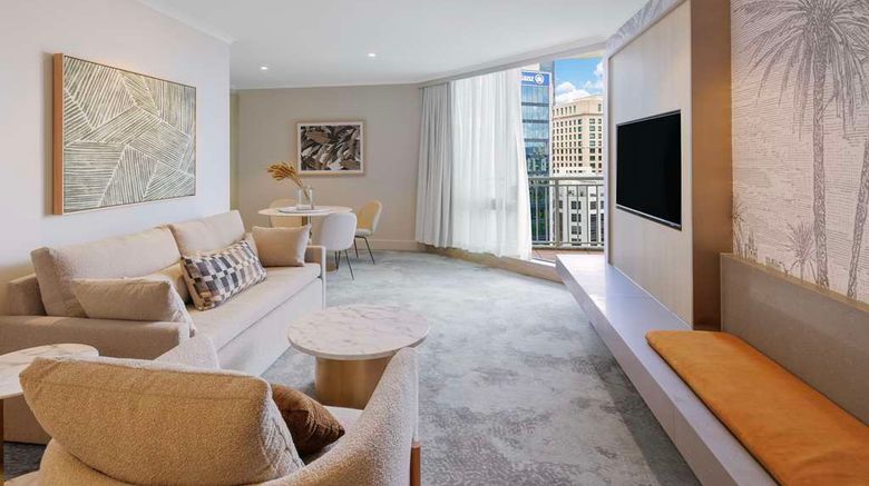 <b>Amora Hotel Brisbane Suite</b>. Images powered by <a href="https://iceportal.shijigroup.com/" title="IcePortal" target="_blank">IcePortal</a>.