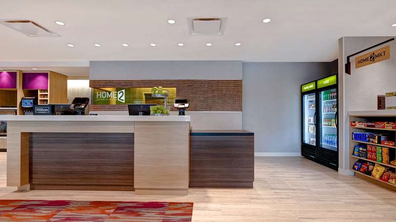 <b>Home2 Suites Lincolnshire Chicago Lobby</b>. Images powered by <a href="https://iceportal.shijigroup.com/" title="IcePortal" target="_blank">IcePortal</a>.