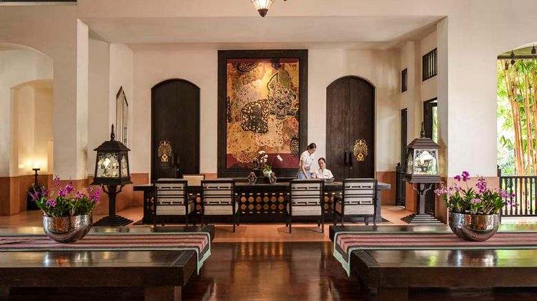 <b>Anantara Bophut Koh Samui Resort Lobby</b>. Images powered by <a href="https://iceportal.shijigroup.com/" title="IcePortal" target="_blank">IcePortal</a>.