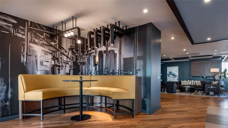 <b>Cambria Hotel Portland Downtown Lobby</b>. Images powered by <a href="https://iceportal.shijigroup.com/" title="IcePortal" target="_blank">IcePortal</a>.