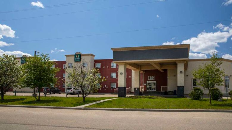 Quality Inn and Suites Whitecourt Exterior. Images powered by <a href="https://iceportal.shijigroup.com" target="_blank" rel="noopener">Ice Portal</a>.