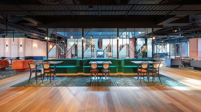 <b>Amora Hotel Riverwalk Melbourne Lobby</b>. Images powered by <a href="https://iceportal.shijigroup.com/" title="IcePortal" target="_blank">IcePortal</a>.