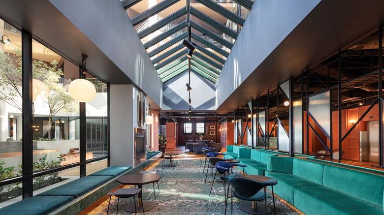 <b>Amora Hotel Riverwalk Melbourne Lobby</b>. Images powered by <a href="https://iceportal.shijigroup.com/" title="IcePortal" target="_blank">IcePortal</a>.