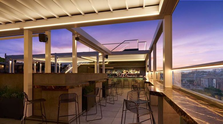 <b>Golden Tulip Rome Piram Restaurant</b>. Images powered by <a href="https://iceportal.shijigroup.com/" title="IcePortal" target="_blank">IcePortal</a>.