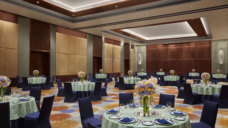 <b>Hyatt Place Vadodara Ballroom</b>. Images powered by <a href="https://iceportal.shijigroup.com/" title="IcePortal" target="_blank">IcePortal</a>.
