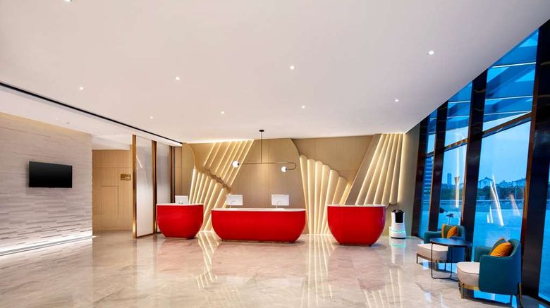 <b>Ramada by Wyndham Huzhou Wuxing Lobby</b>. Images powered by <a href="https://iceportal.shijigroup.com/" title="IcePortal" target="_blank">IcePortal</a>.