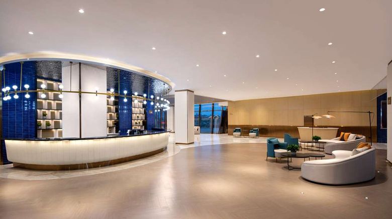 <b>Ramada by Wyndham Huzhou Wuxing Lobby</b>. Images powered by <a href="https://iceportal.shijigroup.com/" title="IcePortal" target="_blank">IcePortal</a>.