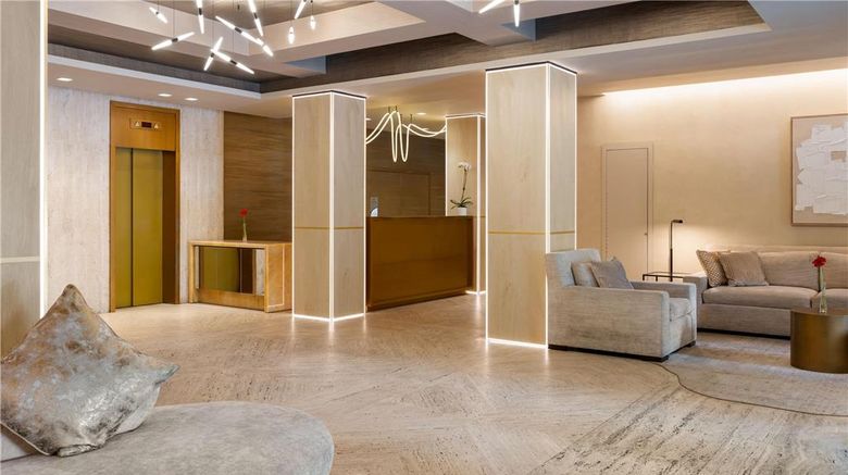 <b>The Beekman Tower New York Lobby</b>. Images powered by <a href="https://iceportal.shijigroup.com/" title="IcePortal" target="_blank">IcePortal</a>.