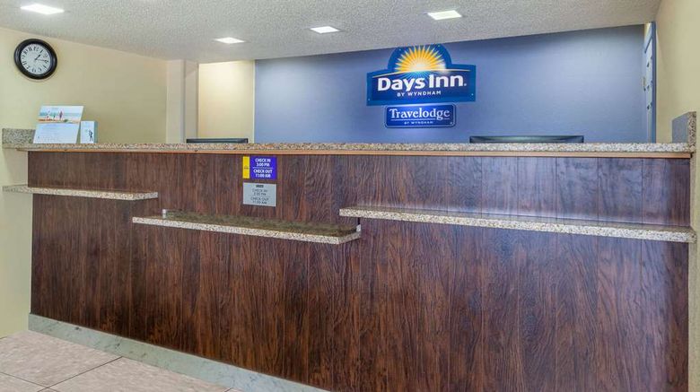 <b>Travelodge by Wyndham Harpers Ferry Lobby</b>. Images powered by <a href="https://iceportal.shijigroup.com/" title="IcePortal" target="_blank">IcePortal</a>.