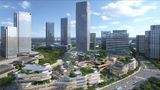 <b>Shangri-La Qiantan, Shanghai Exterior</b>. Images powered by <a href="https://iceportal.shijigroup.com/" title="IcePortal" target="_blank">IcePortal</a>.