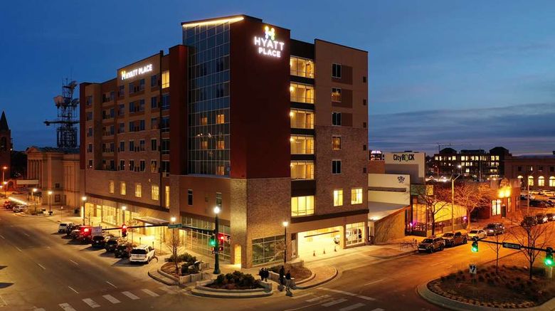 <b>Hyatt Place Colorado Springs Downtown Exterior</b>. Images powered by <a href="https://iceportal.shijigroup.com/" title="IcePortal" target="_blank">IcePortal</a>.