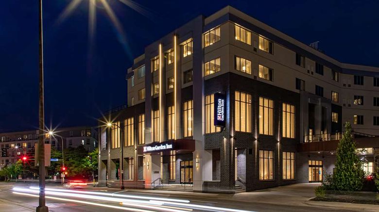 Hilton Garden Inn University Area Exterior. Images powered by <a href="https://iceportal.shijigroup.com" target="_blank" rel="noopener">Ice Portal</a>.