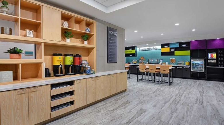 <b>Home2 Suites by Hilton Bentonville Restaurant</b>. Images powered by <a href="https://iceportal.shijigroup.com/" title="IcePortal" target="_blank">IcePortal</a>.