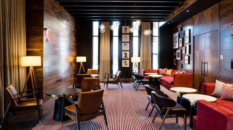 <b>Cambria Hotel Boston Somerville Lobby</b>. Images powered by <a href="https://iceportal.shijigroup.com/" title="IcePortal" target="_blank">IcePortal</a>.