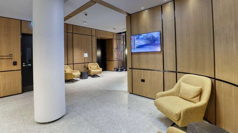 <b>Wyndham Garden Christchurch Lobby</b>. Images powered by <a href="https://iceportal.shijigroup.com/" title="IcePortal" target="_blank">IcePortal</a>.