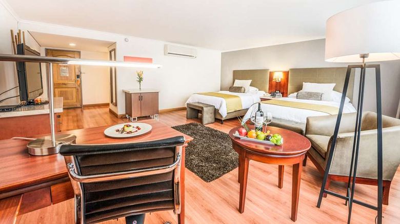 <b>Bogota Plaza Hotel Room</b>. Images powered by <a href="https://iceportal.shijigroup.com/" title="IcePortal" target="_blank">IcePortal</a>.