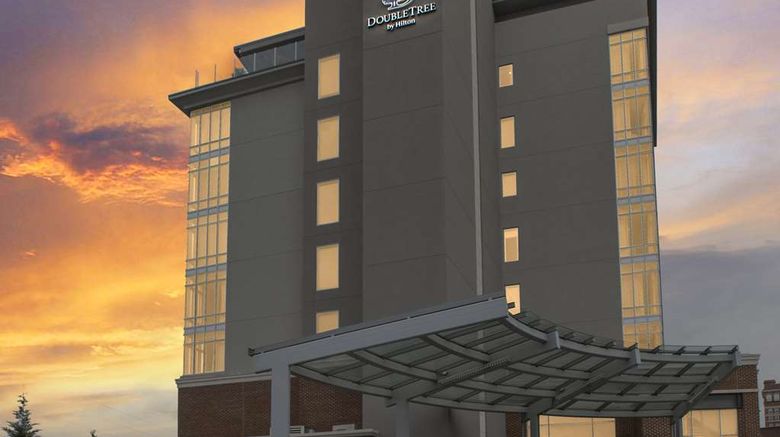 <b>DoubleTree by Hilton Asheville Downtown Exterior</b>. Images powered by <a href="https://iceportal.shijigroup.com/" title="IcePortal" target="_blank">IcePortal</a>.