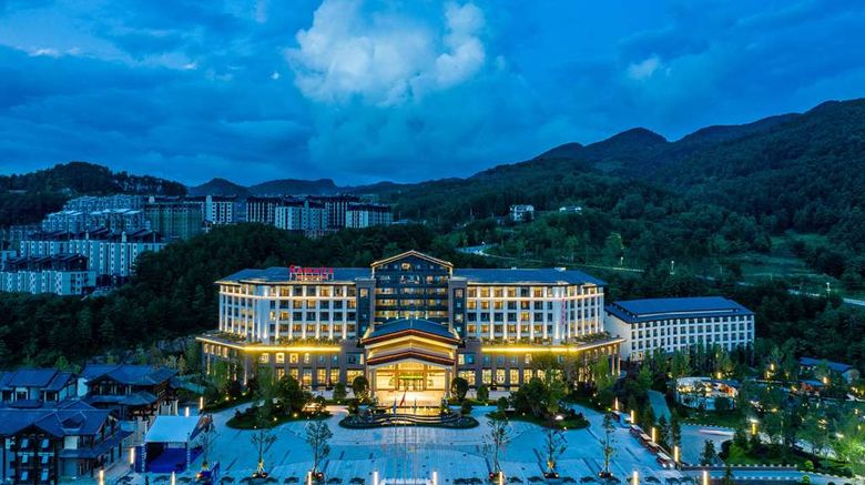 <b>Ramada by Wyndham Zengjiashan Resort Exterior</b>. Images powered by <a href="https://iceportal.shijigroup.com/" title="IcePortal" target="_blank">IcePortal</a>.