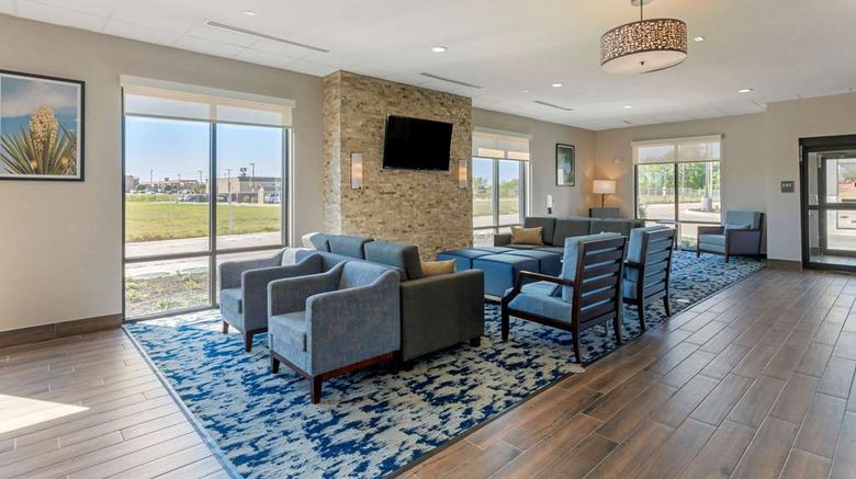 <b>Comfort Inn and Suites Balch Springs Lobby</b>. Images powered by <a href="https://iceportal.shijigroup.com/" title="IcePortal" target="_blank">IcePortal</a>.