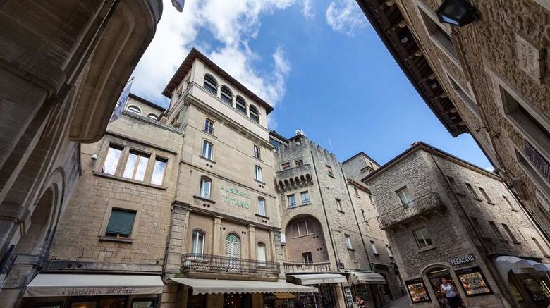 <b>Hotel Titano Exterior</b>. Images powered by <a href="https://iceportal.shijigroup.com/" title="IcePortal" target="_blank">IcePortal</a>.