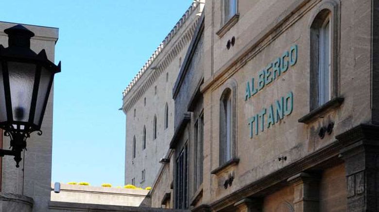 Hotel Titano Exterior. Images powered by <a href="https://iceportal.shijigroup.com" target="_blank" rel="noopener">Ice Portal</a>.