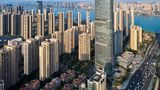 <b>Hilton Changsha Riverside Exterior</b>. Images powered by <a href="https://iceportal.shijigroup.com/" title="IcePortal" target="_blank">IcePortal</a>.