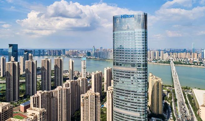 Hilton Changsha Riverside Exterior