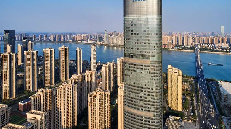 <b>Hilton Changsha Riverside Exterior</b>. Images powered by <a href="https://iceportal.shijigroup.com/" title="IcePortal" target="_blank">IcePortal</a>.