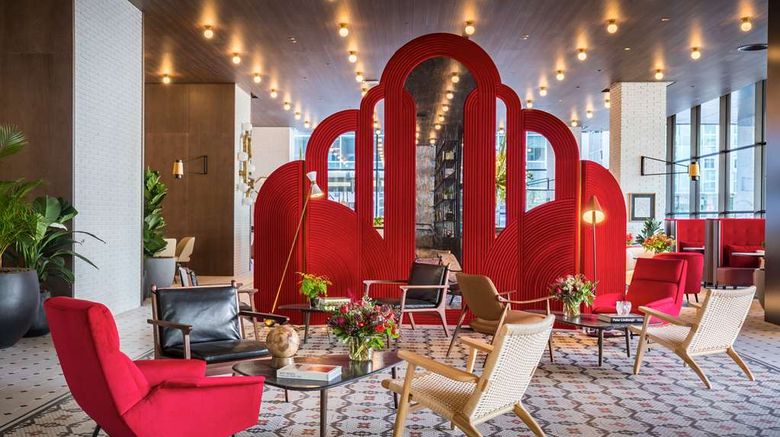 <b>Canopy by Hilton Madrid Castellana Lobby</b>. Images powered by <a href="https://iceportal.shijigroup.com/" title="IcePortal" target="_blank">IcePortal</a>.