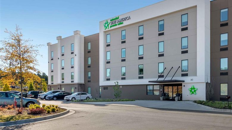 Extended Stay America Premier Suites Exterior. Images powered by <a href="https://iceportal.shijigroup.com" target="_blank" rel="noopener">Ice Portal</a>.