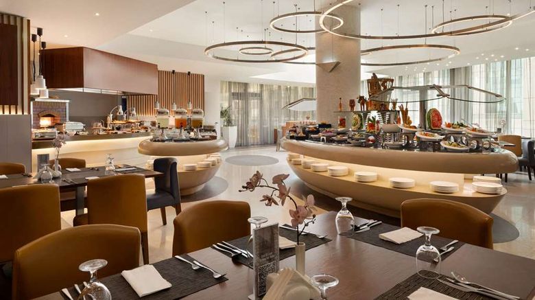 <b>Ramada by Wyndham Dubai Barsha Restaurant</b>. Images powered by <a href="https://iceportal.shijigroup.com/" title="IcePortal" target="_blank">IcePortal</a>.