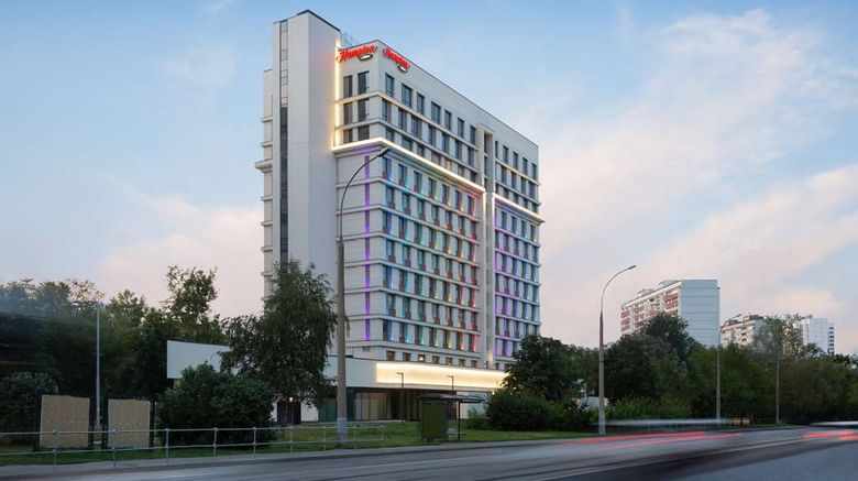 Hampton by Hilton Moscow Rogozhsky Val Exterior. Images powered by <a href="https://iceportal.shijigroup.com" target="_blank" rel="noopener">Ice Portal</a>.