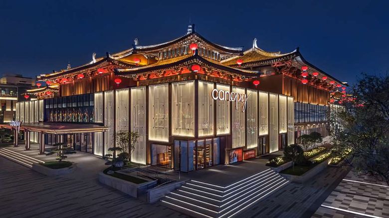 <b>Canopy by Hilton Xi'an Qujiang Exterior</b>. Images powered by <a href="https://iceportal.shijigroup.com/" title="IcePortal" target="_blank">IcePortal</a>.