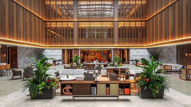 <b>Canopy by Hilton Xi'an Qujiang Lobby</b>. Images powered by <a href="https://iceportal.shijigroup.com/" title="IcePortal" target="_blank">IcePortal</a>.