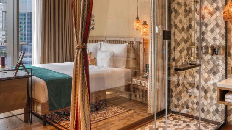 <b>25hours Hotel Dubai One Central Room</b>. Images powered by <a href="https://iceportal.shijigroup.com/" title="IcePortal" target="_blank">IcePortal</a>.